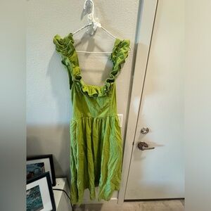 Free People Ruffle it up Midi Dress